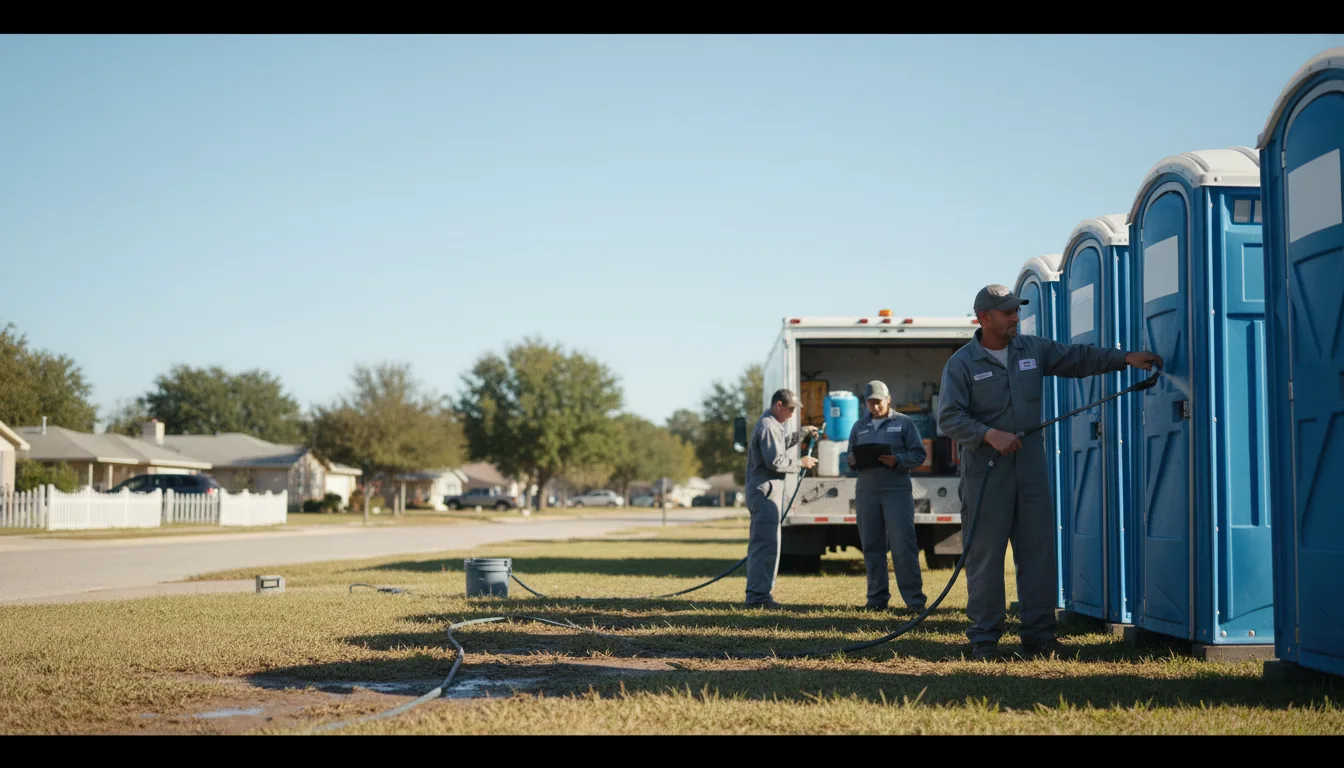 Long-Term Portable Toilet Rental in Louisville, TN near me